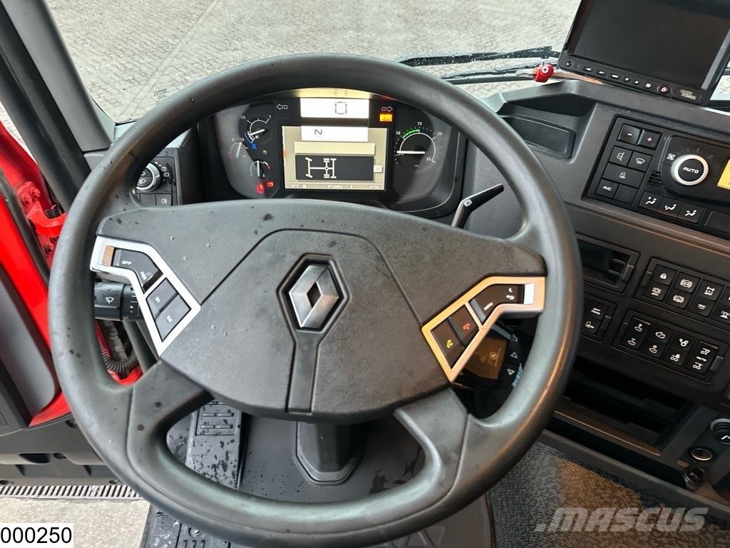 Renault C 380 EURO 6, 8x2, HIAB, Remote Tovornjaki s kesonom/platojem