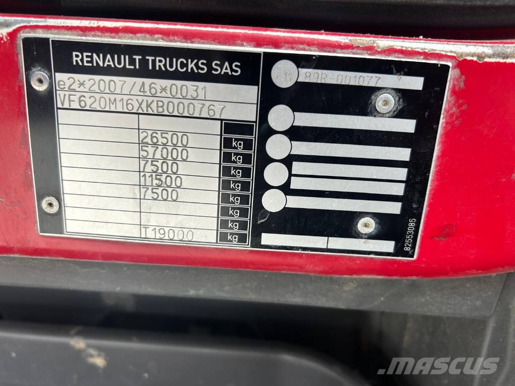 Renault D Wide 380 Camiones desmontables