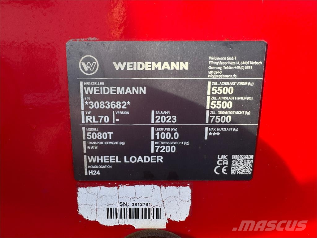 Weidemann 5080T Radlader