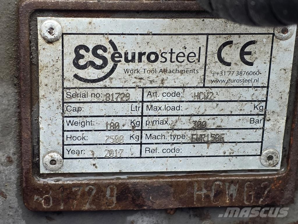 hydr. snelwissel cw30 cw 40 eurosteel verachtert q Quick connectors