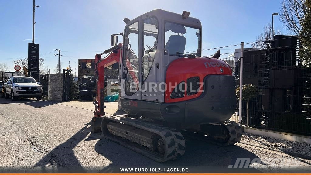 Wacker Neuson Minibagger 6003, Schnellwechsler MS03, Knickmatik Miniexcavadoras