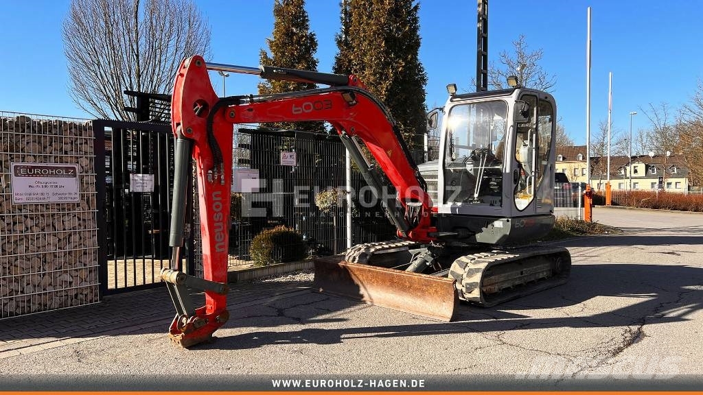 Wacker Neuson Minibagger 6003, Schnellwechsler MS03, Knickmatik Miniexcavadoras