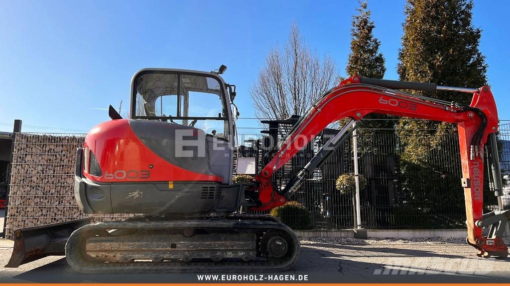 Wacker Neuson Minibagger 6003, Schnellwechsler MS03, Knickmatik Miniexcavadoras