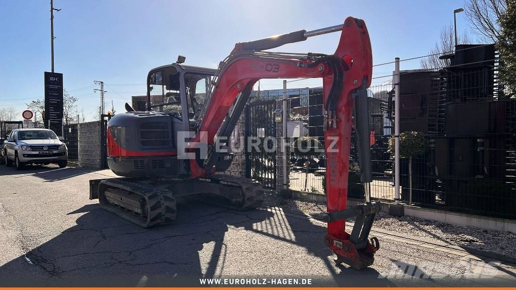 Wacker Neuson Minibagger 6003, Schnellwechsler MS03, Knickmatik Miniexcavadoras