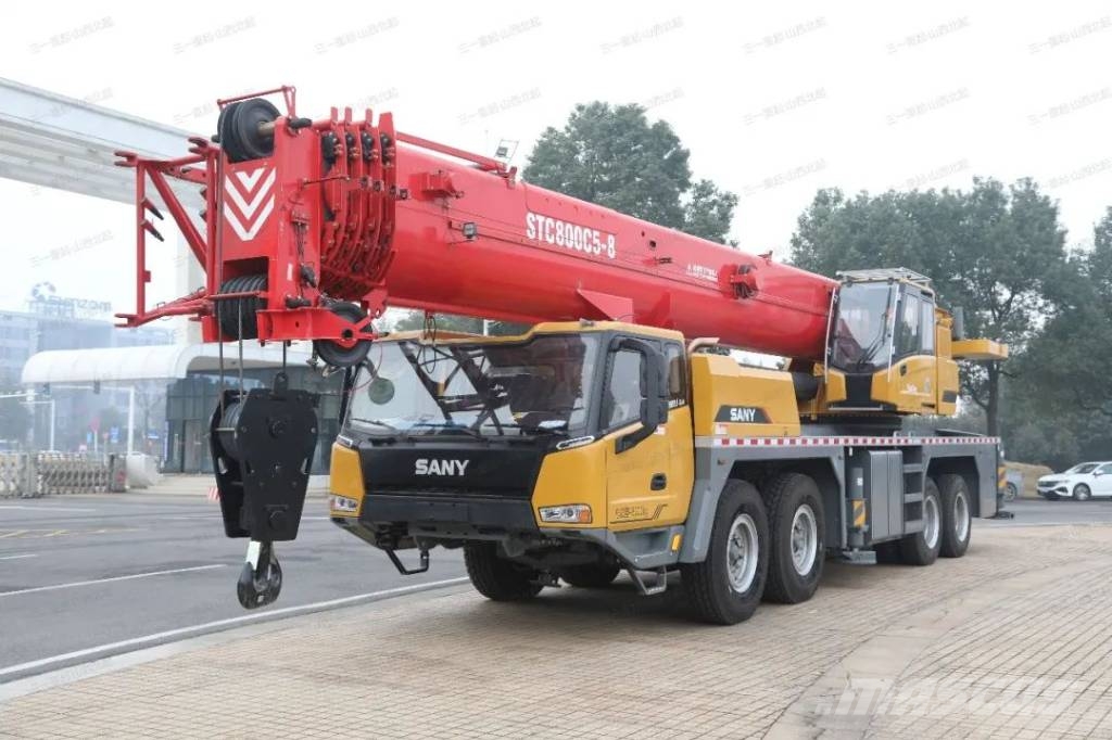 Sany STC800C5-8 رافعات صالحة لكل أنواع الطرق