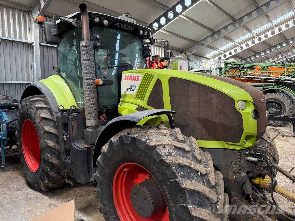 CLAAS AXION 920 CMATIC CEBIS Traktorit