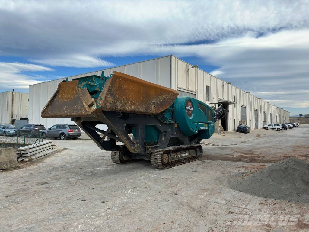PowerScreen Premiertrak 400X Zeefinstallatie