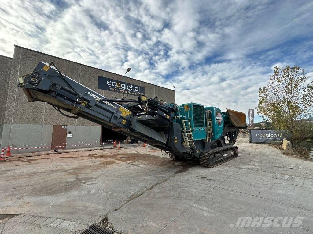 PowerScreen Premiertrak 400X Zeefinstallatie