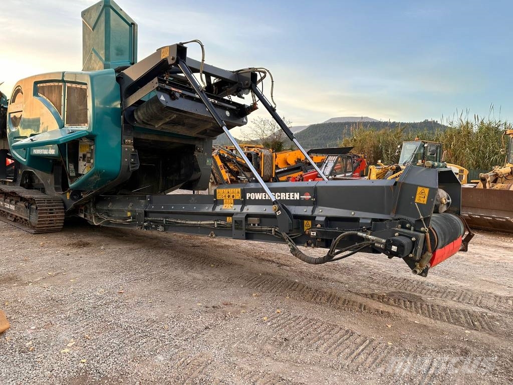 PowerScreen Premiertrak 400X Zeefinstallatie