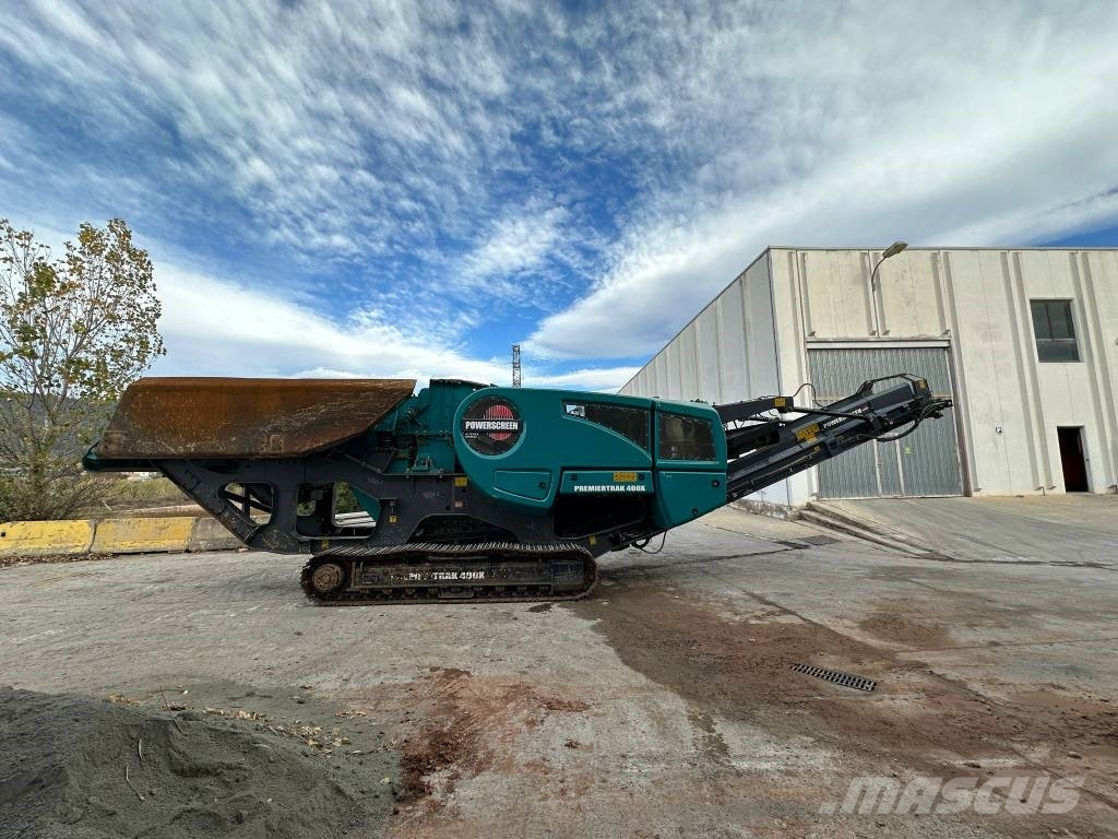 PowerScreen Premiertrak 400X Zeefinstallatie