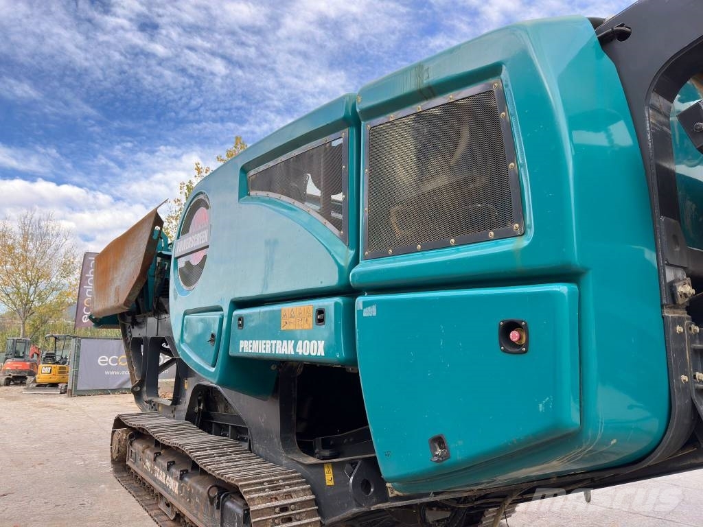 PowerScreen Premiertrak 400X Zeefinstallatie