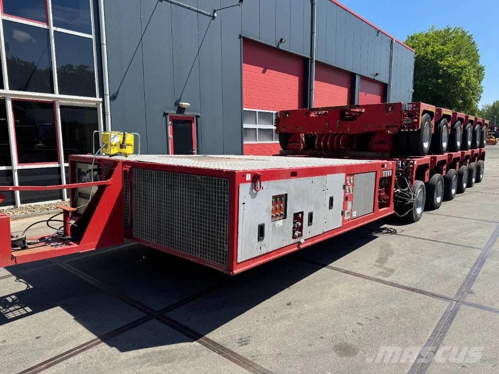 Goldhofer THP SL نصف مقطورة مسطحة منخفضة
