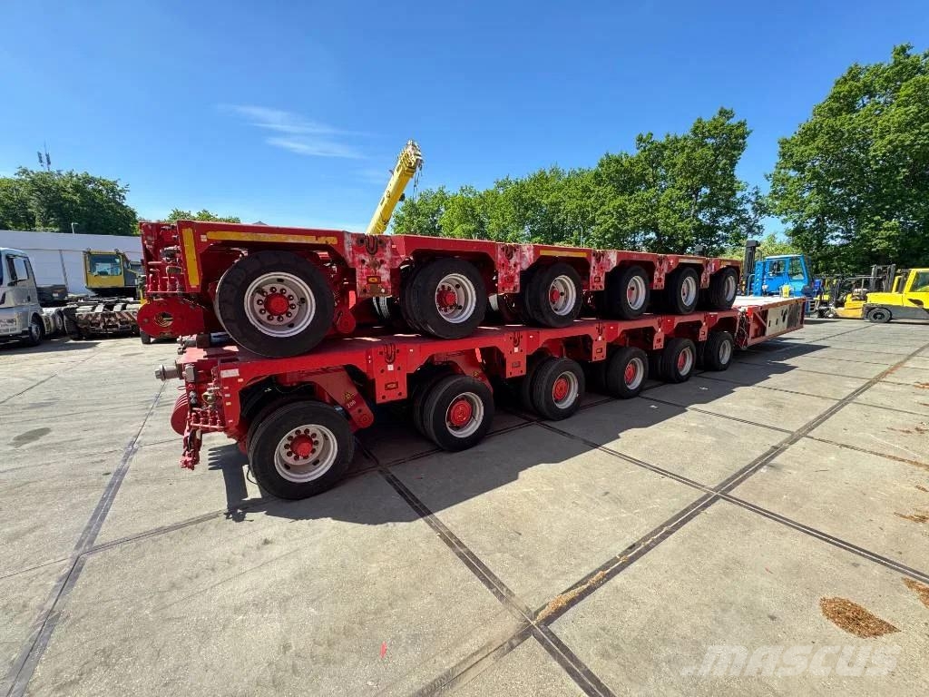 Goldhofer THP SL نصف مقطورة مسطحة منخفضة