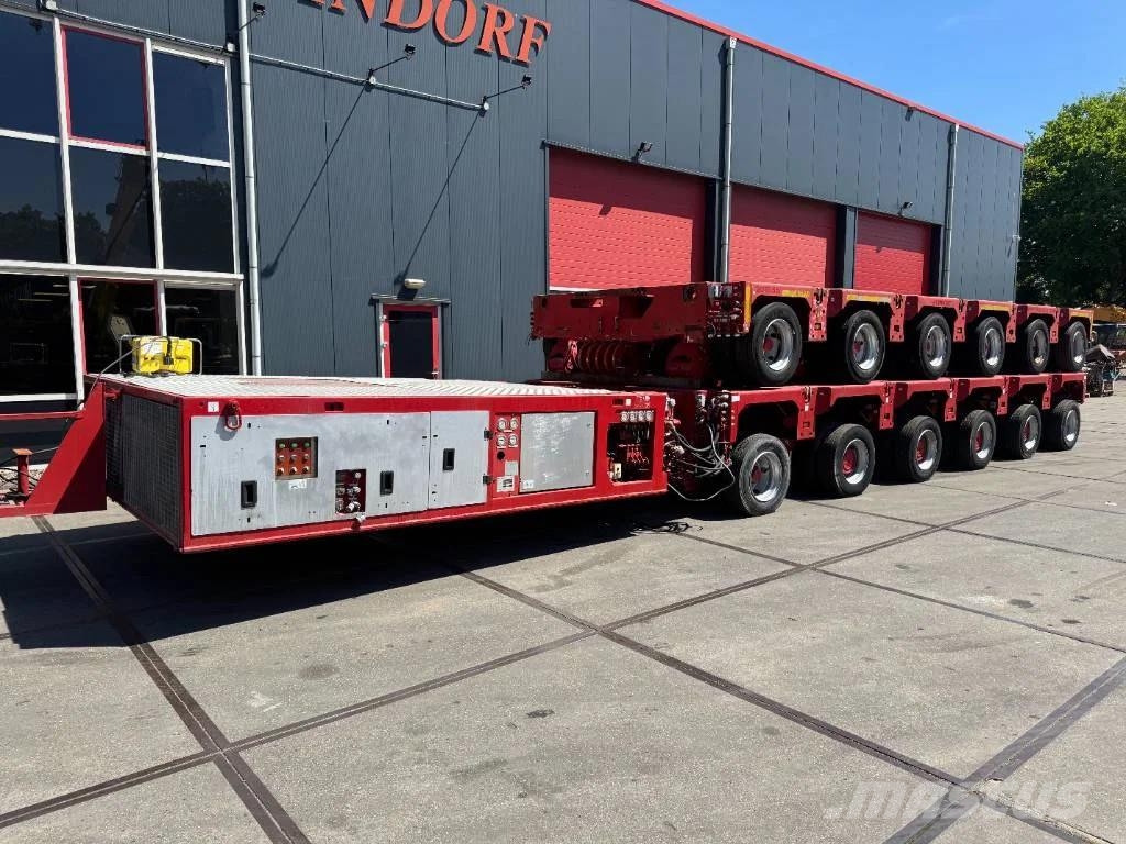 Goldhofer THP SL نصف مقطورة مسطحة منخفضة
