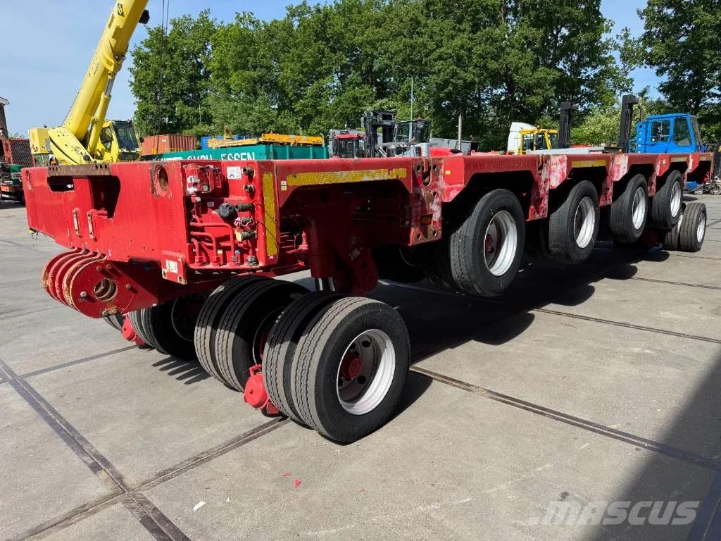 Goldhofer THP SL نصف مقطورة مسطحة منخفضة
