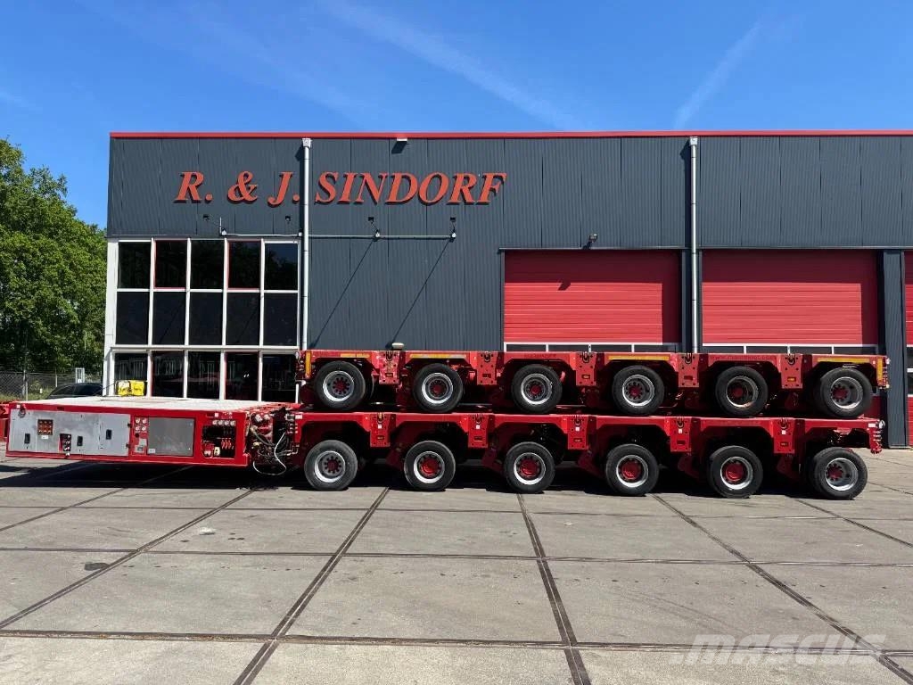 Goldhofer THP SL نصف مقطورة مسطحة منخفضة