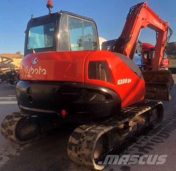 Kubota KX 080-4 中型挖掘机