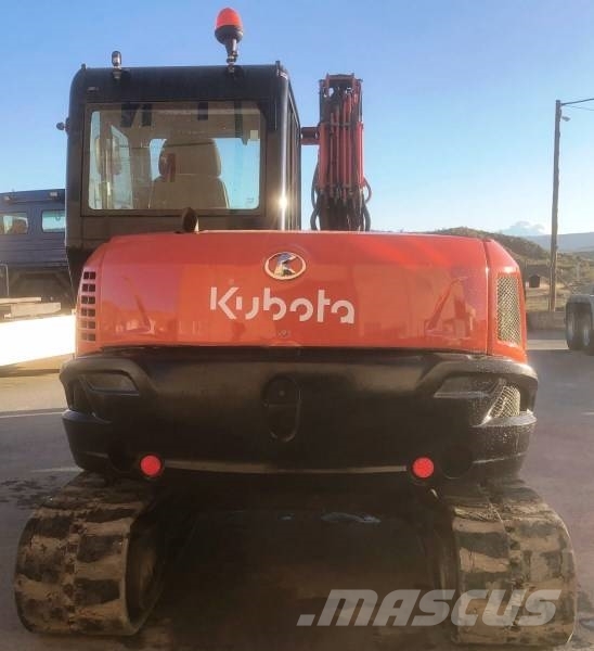 Kubota KX 080-4 中型挖掘机