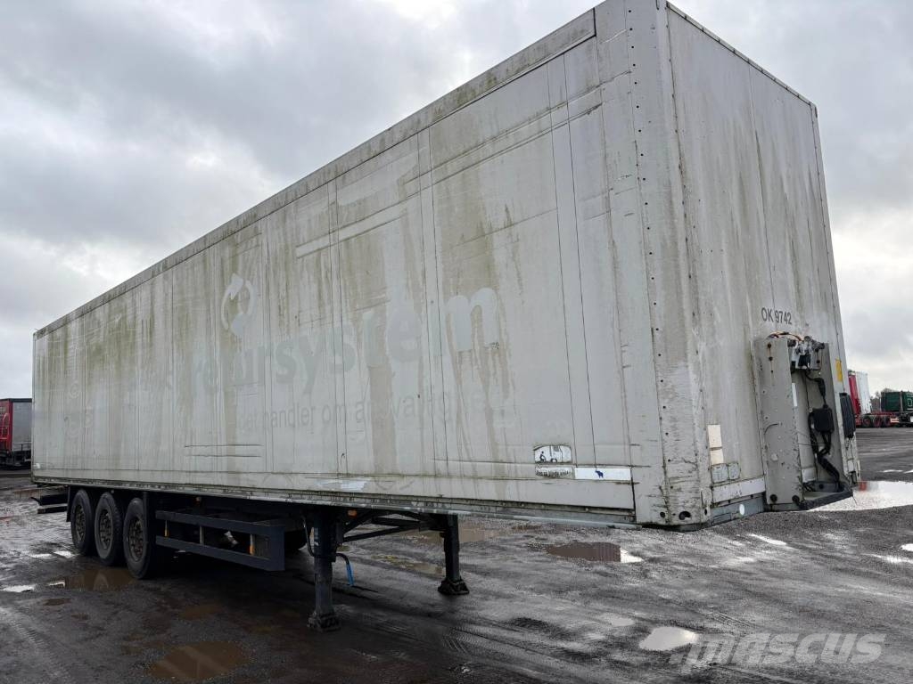 Schmitz Box trailer Semirremolques de carrocería de cajas