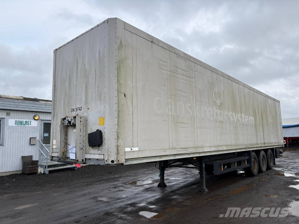 Schmitz Box trailer Semirremolques de carrocería de cajas