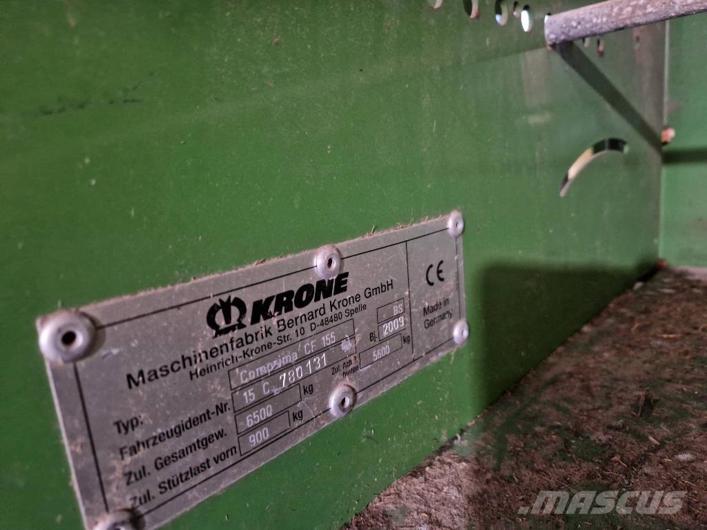 Krone Comprima CF 155 XC Рулонные пресс-подборщики