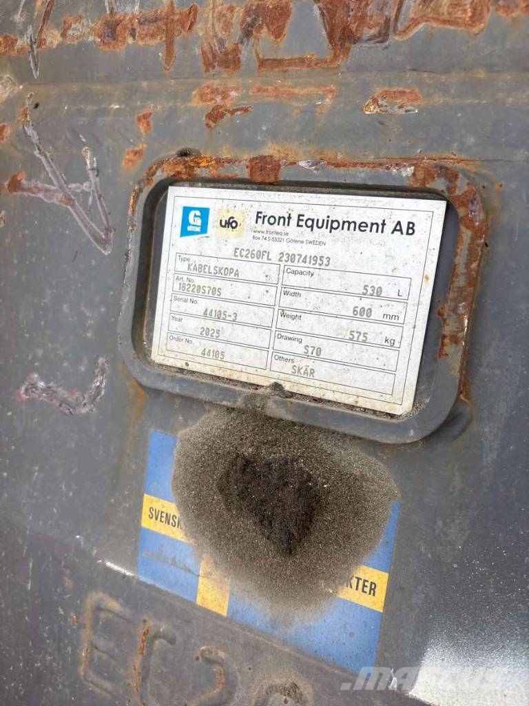Volvo EC 260 Telakaivukoneet