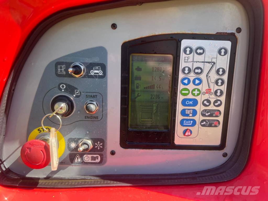 Manitou 160 ATJ RC Ανυψωτήρες με αρθρωτό βραχίονα
