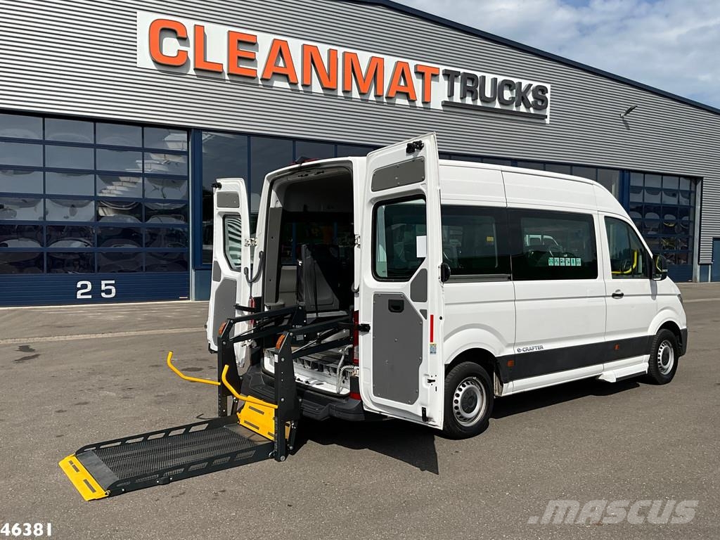 Volkswagen E-Crafter 100% Elektrisch 9 persoon + 2 rolstoelve Other