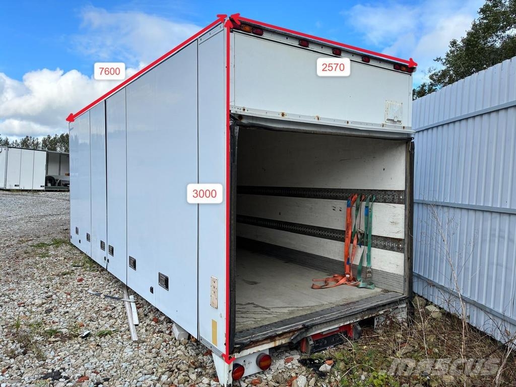 Box FOR TRUCK 7600x2570x3000 معدات النقل - غير ذلك