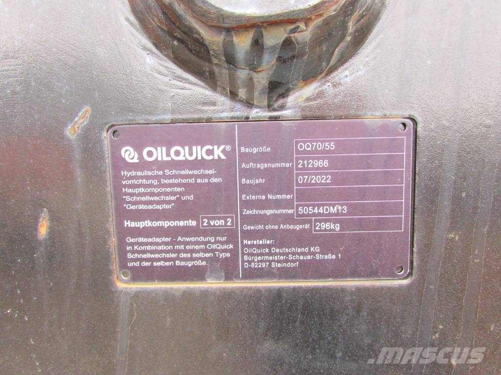 Zijtveld S 1202-D Sortiergreifer Oilquick OQ 70/55 Pinzas