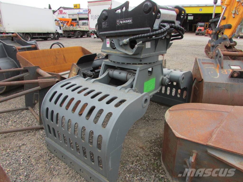 Zijtveld S 1202-D Sortiergreifer Oilquick OQ 70/55 Pinzas