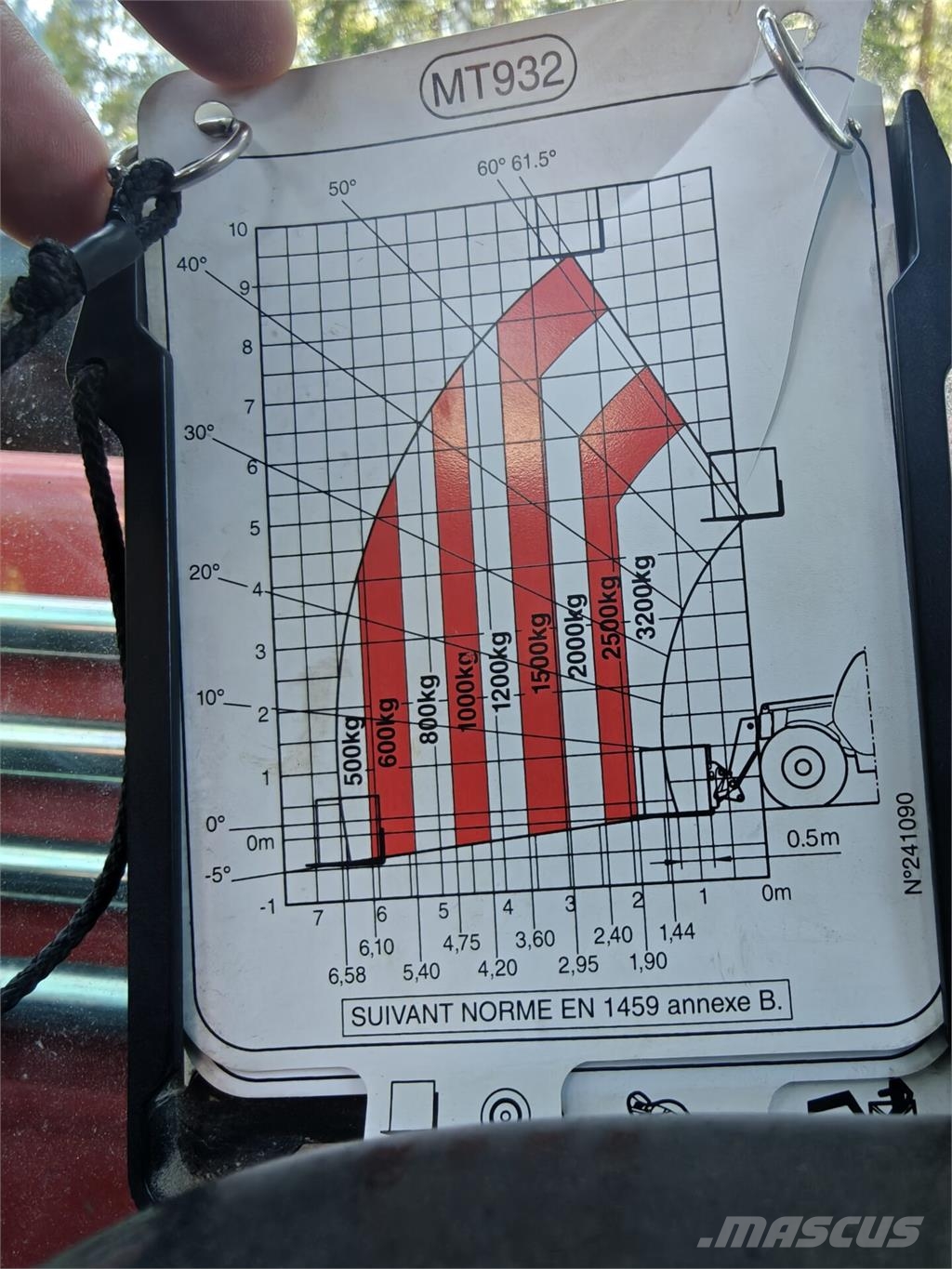 Manitou MT 932 Sollevatori telescopici
