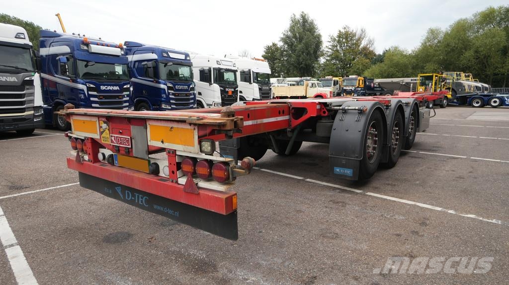 D-tec VCC-01 FLEXITRAILER MULTI CONTAINER CHASSIS Containerauflieger