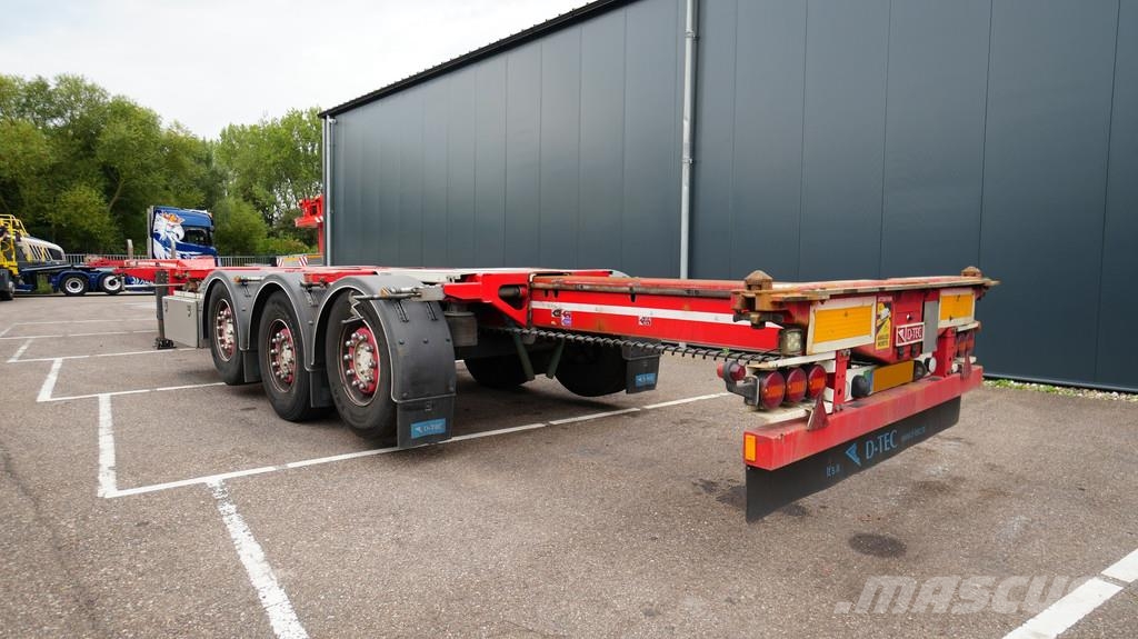 D-tec VCC-01 FLEXITRAILER MULTI CONTAINER CHASSIS Containerauflieger