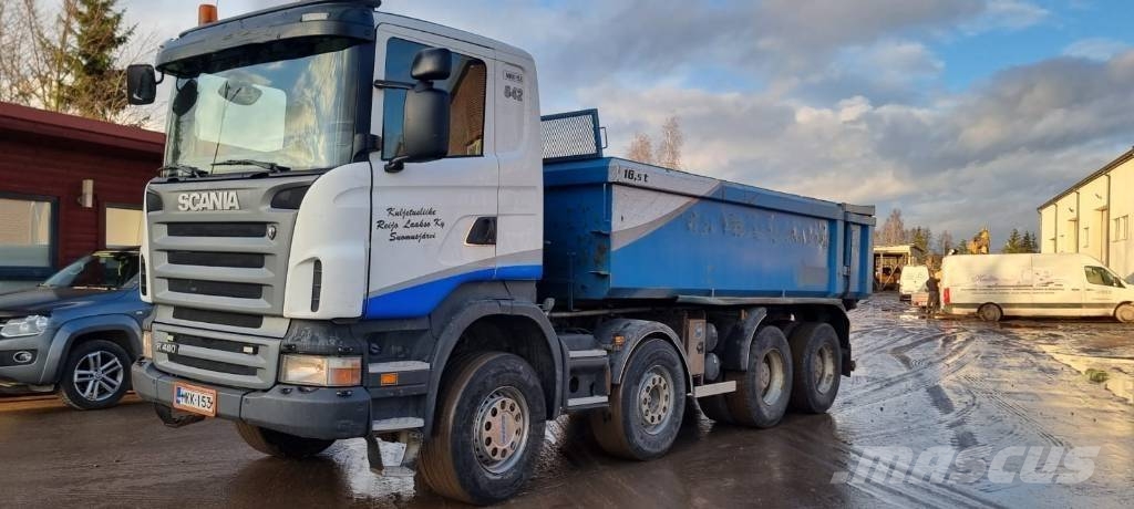 Scania R 480 8x4 裝載運輸卡車