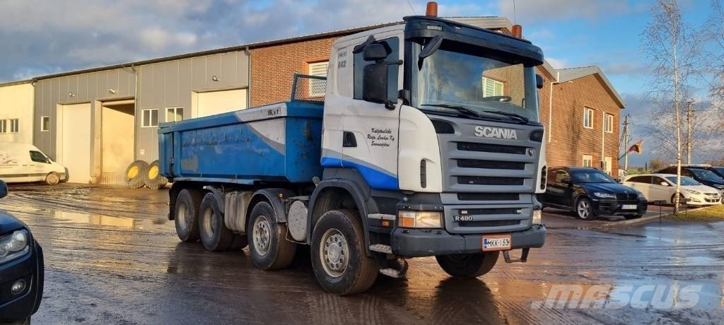 Scania R 480 8x4 裝載運輸卡車