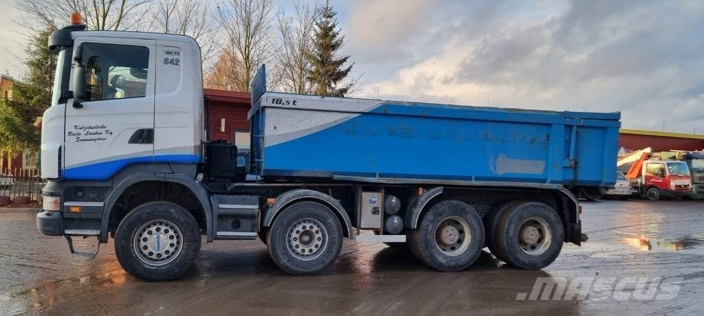 Scania R 480 8x4 裝載運輸卡車