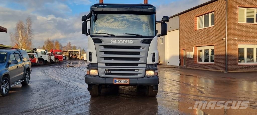 Scania R 480 8x4 裝載運輸卡車