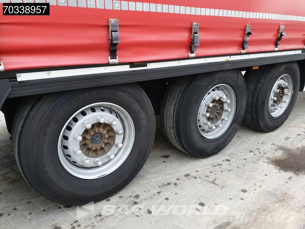 Krone SD Lift Axle MOT 09/27 نصف مقطورات بباب جانبي