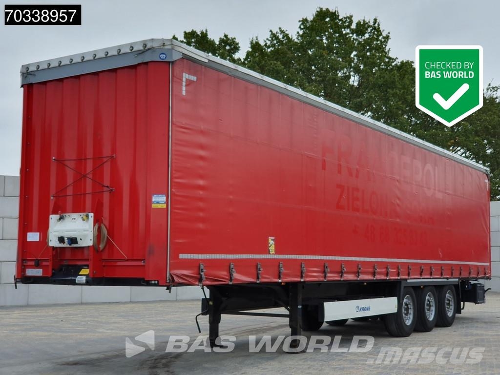 Krone SD Lift Axle MOT 09/27 نصف مقطورات بباب جانبي