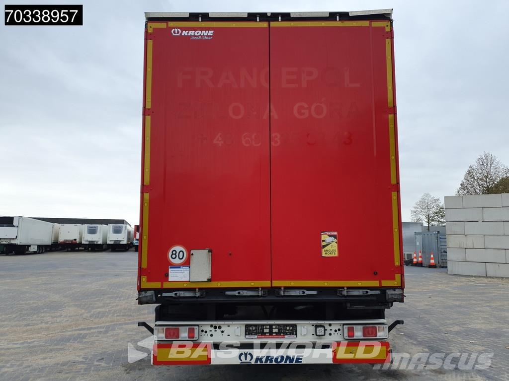 Krone SD Lift Axle MOT 09/27 نصف مقطورات بباب جانبي