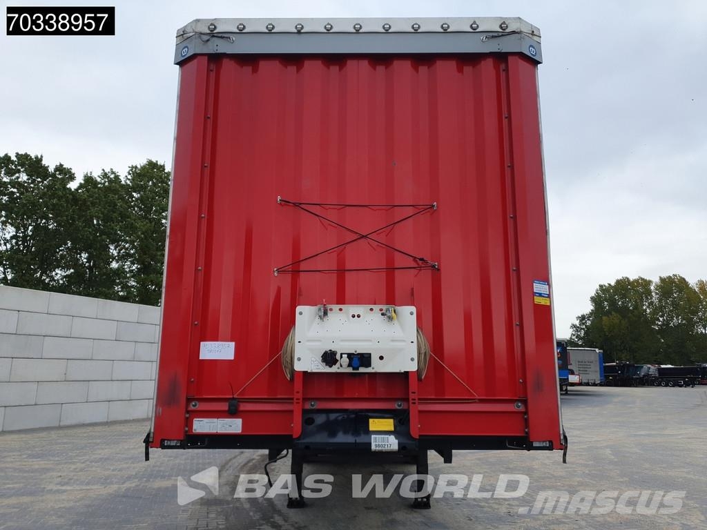 Krone SD Lift Axle MOT 09/27 نصف مقطورات بباب جانبي