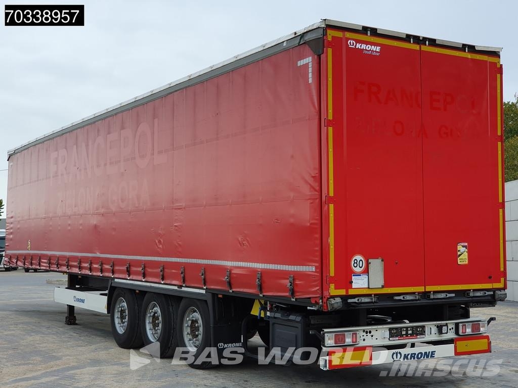 Krone SD Lift Axle MOT 09/27 نصف مقطورات بباب جانبي