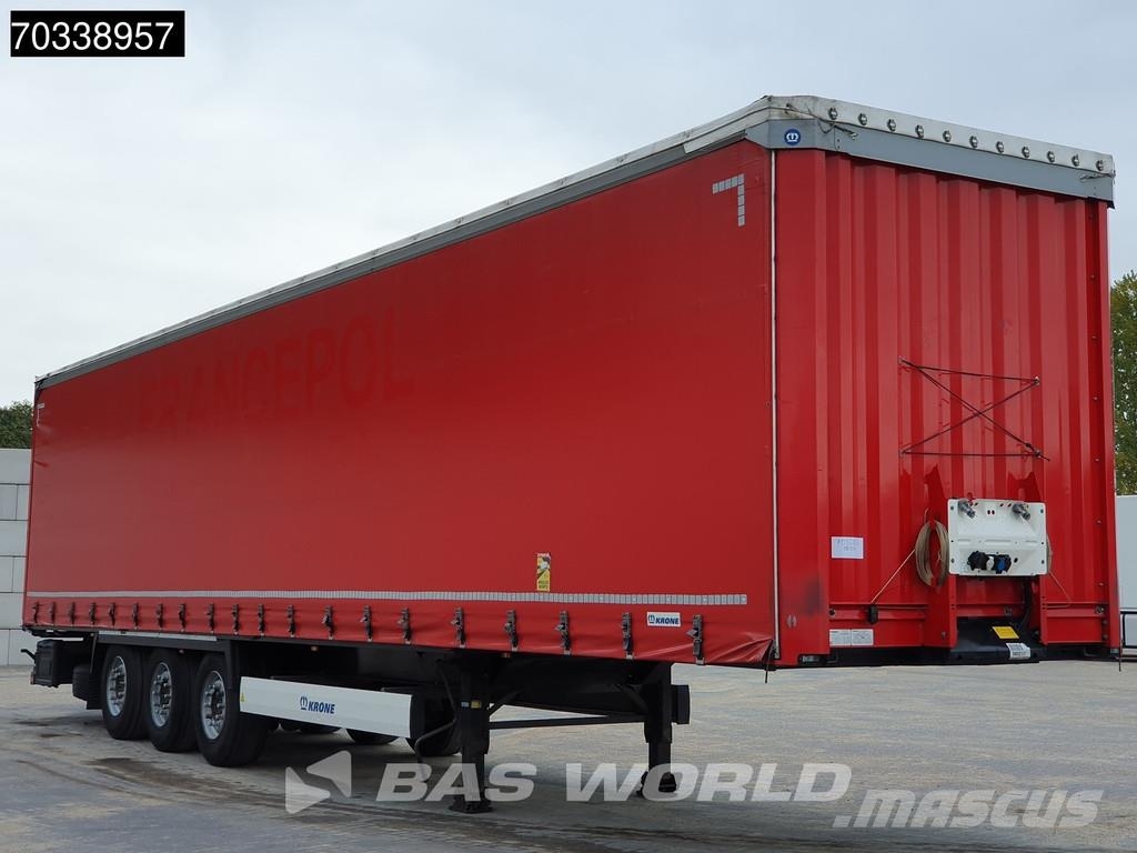 Krone SD Lift Axle MOT 09/27 نصف مقطورات بباب جانبي
