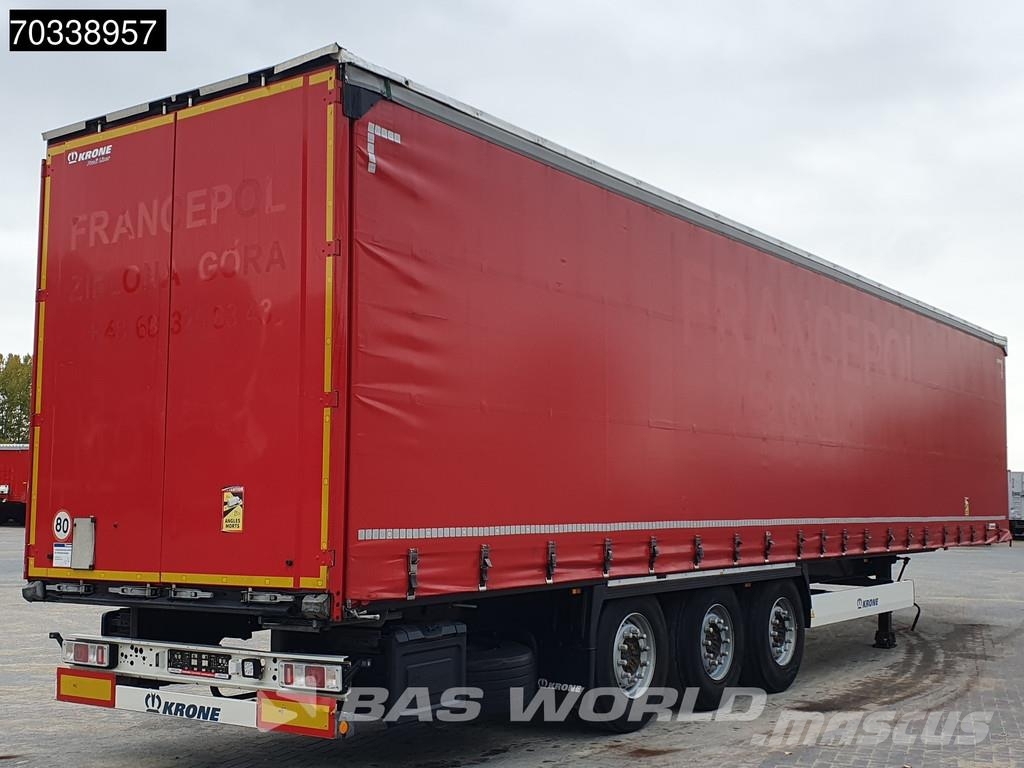 Krone SD Lift Axle MOT 09/27 نصف مقطورات بباب جانبي