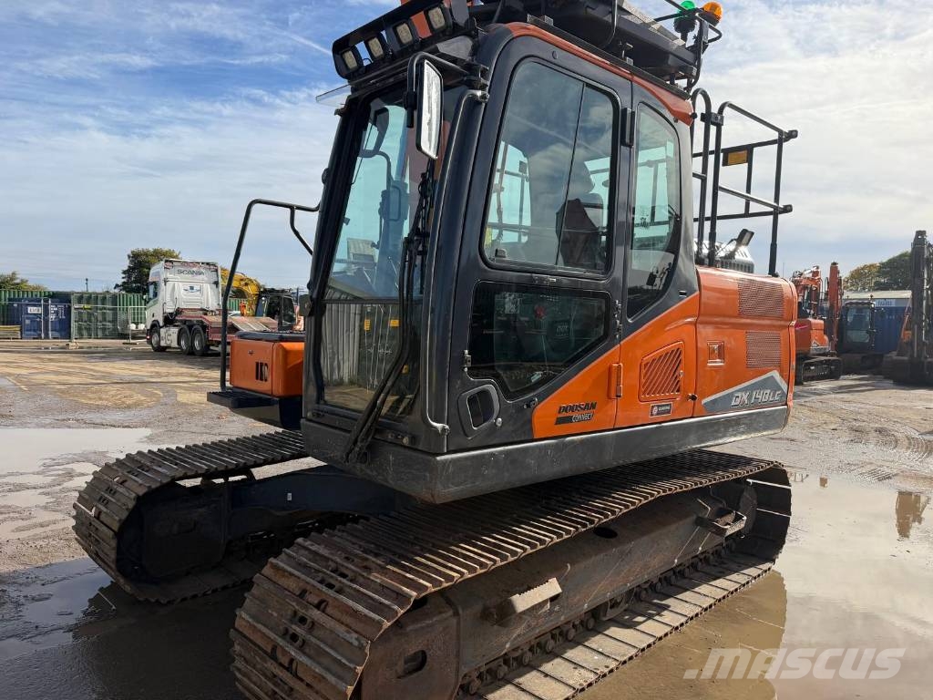 Doosan DX 140 LC Crawler excavators