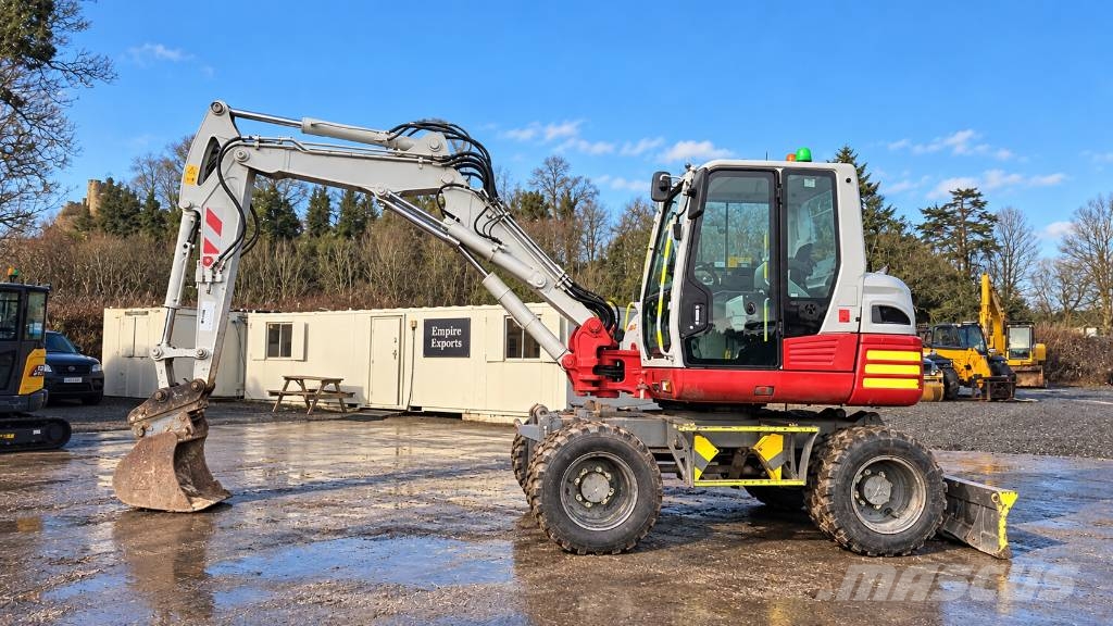 Takeuchi TB 295 W Gravemaskiner på hjul