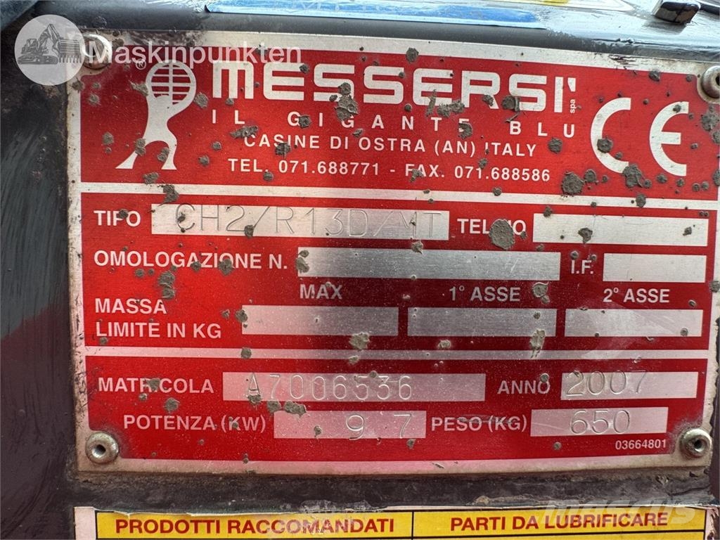 Messersi CH2/R13D/MT Minidumpperit