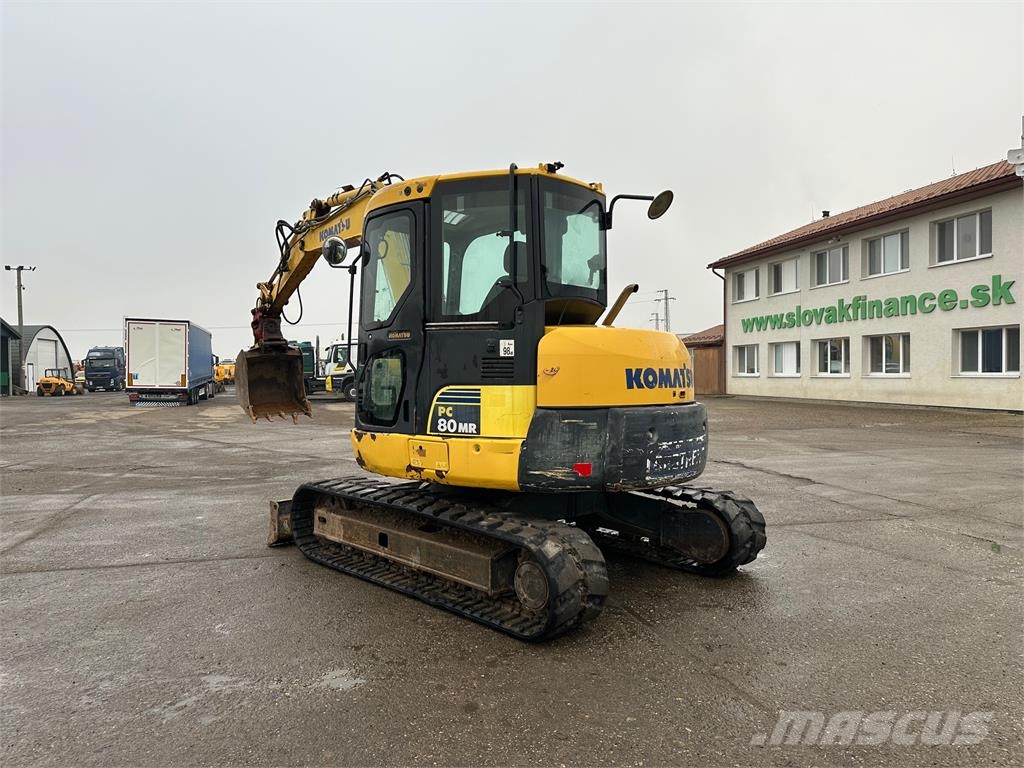 Komatsu PC 80 MR-3 excavator vin 112 حفارات زحافة