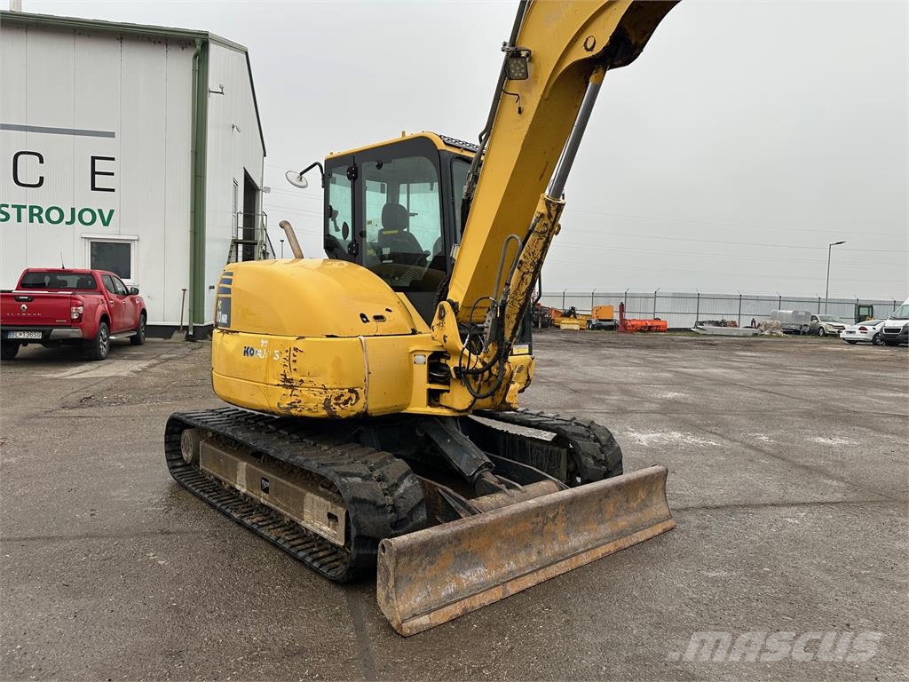 Komatsu PC 80 MR-3 excavator vin 112 حفارات زحافة
